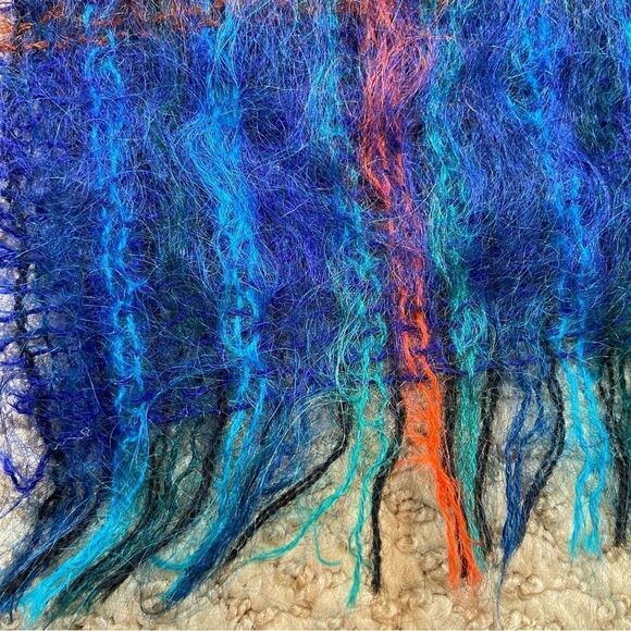 Ladies Royal ScotNeckwear Collection Wool and Mohair Jewel Toned Scarf - Picture 10 of 12